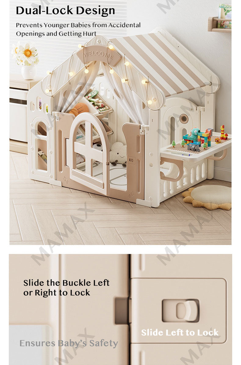 Premium Multi-Functional Kids House Tent Set With Play Mat★