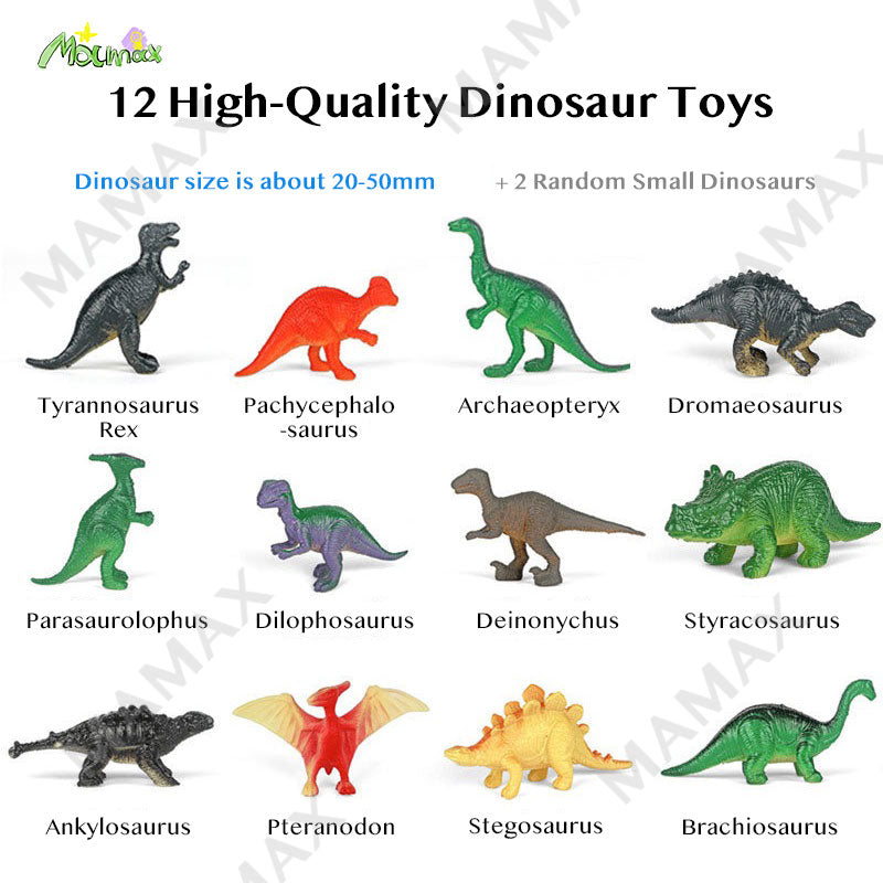 Big Jumbo Dinosaur Egg Digging Kit With 14 Dinosaur Toys and Digging Tools