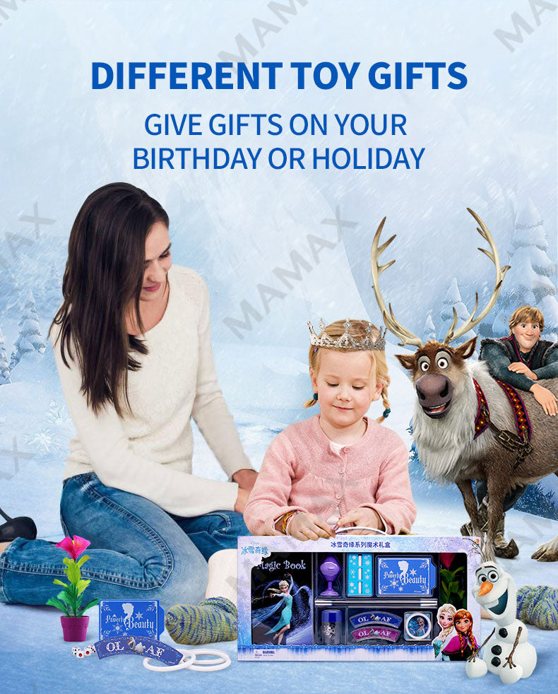 Kids Frozen/Micky Magic Show Mega Toy Set Gift Box★8 Magic Tricks Included