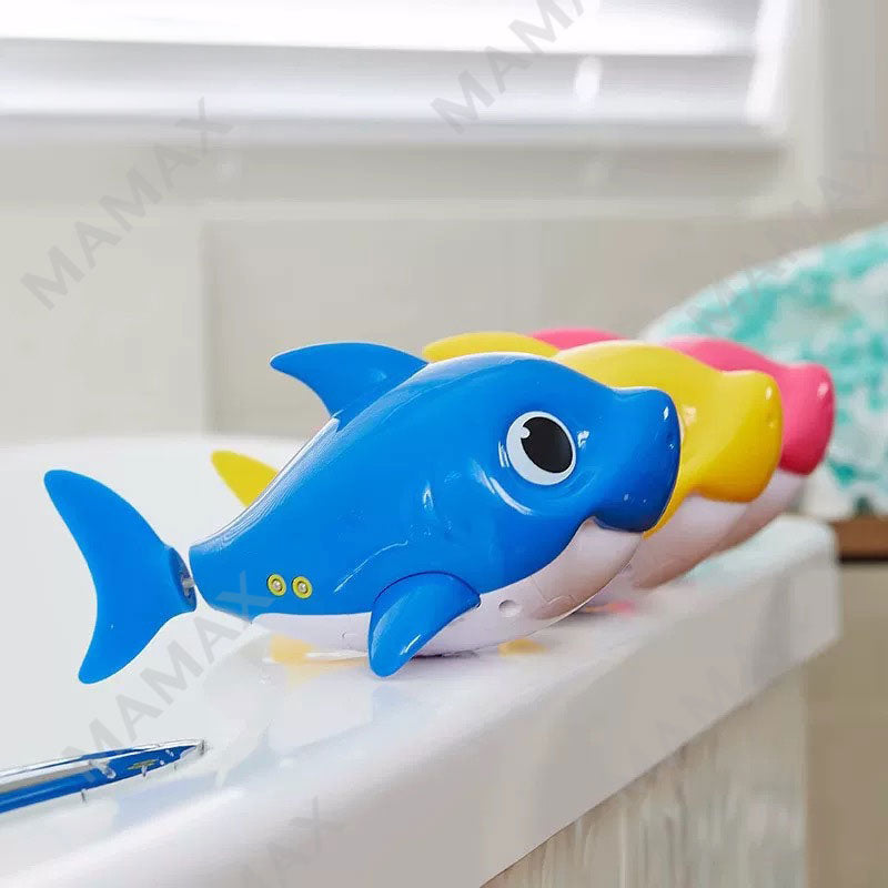 Robo Alive Junior Pink Fong Baby Shark Sing&Swim Bath Toy★Water Activated