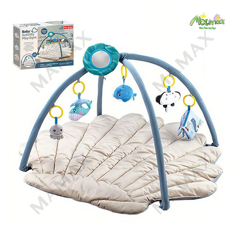 Large Size Multipurpose Baby Activity Play Gym Mat With Detachable Toys