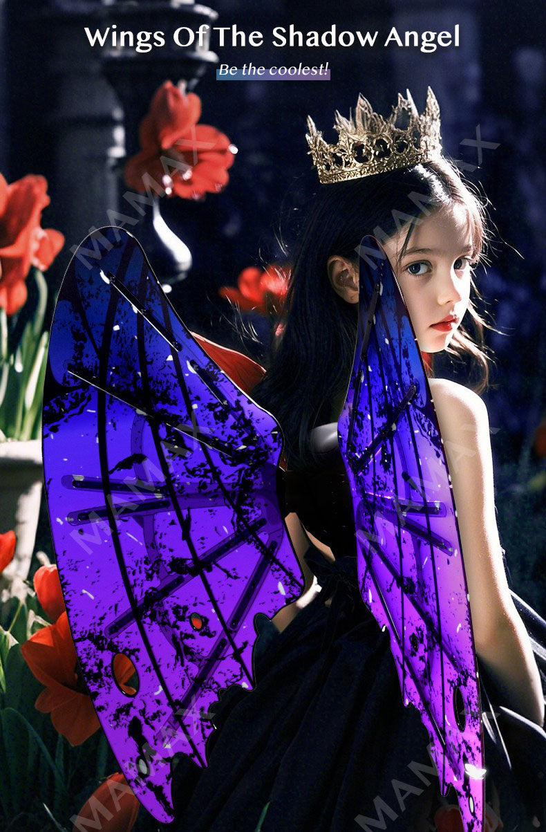 Kids Wearable Electric Fairy Wings With Lights & Music★Butterfly Flapping Wings