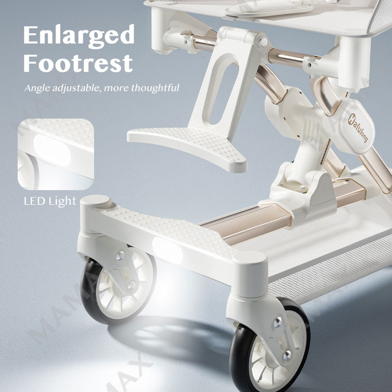 Ultra Lightweight Foldable Cabin Size Baby Stroller