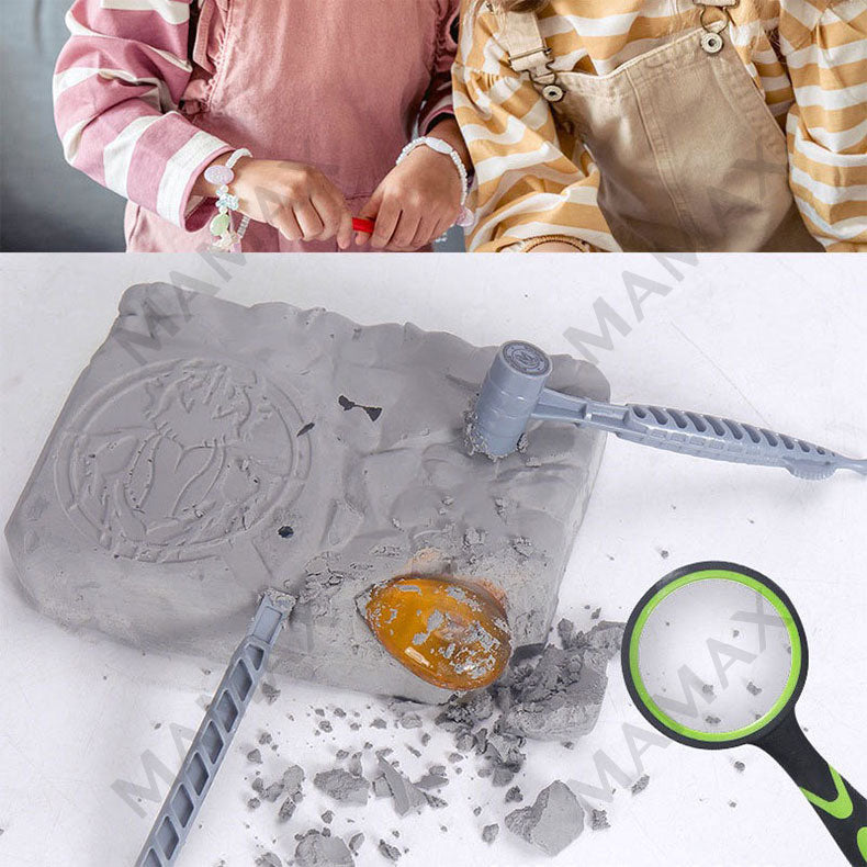 Kids Bug Amber Digging Kit Toy★Archaeological Excavation Toy Set