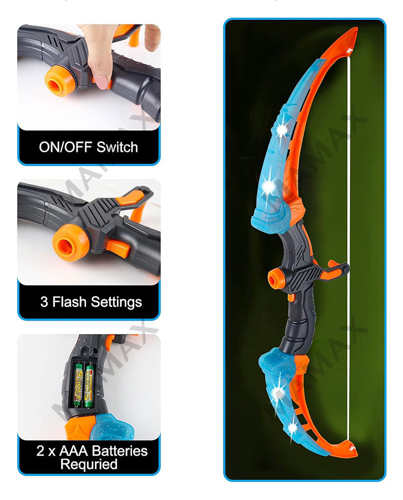 Kids Bow&Arrow Shooting Sports Game Toy Archery Set