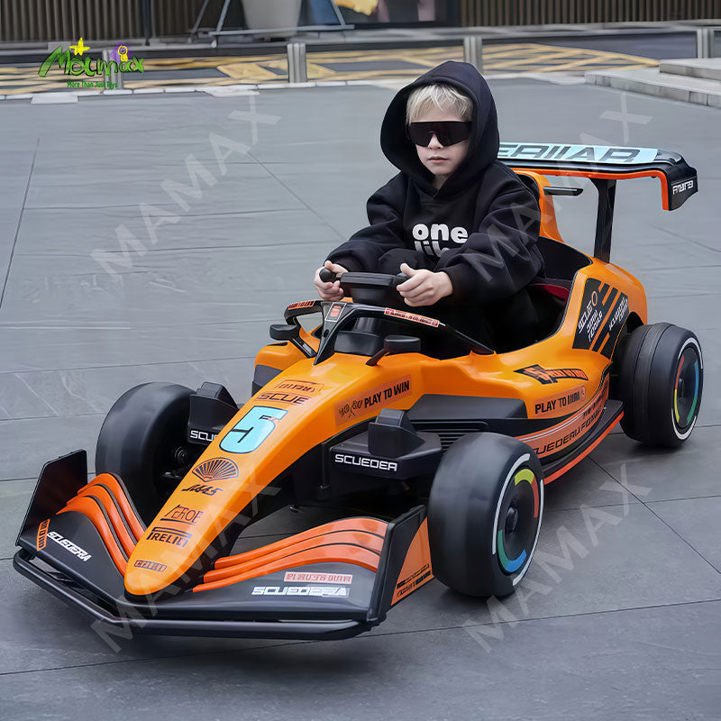 24V Kids Electric 360° Drifting F1 Racing Car With Remote Control➕Lights➕Music🏎️