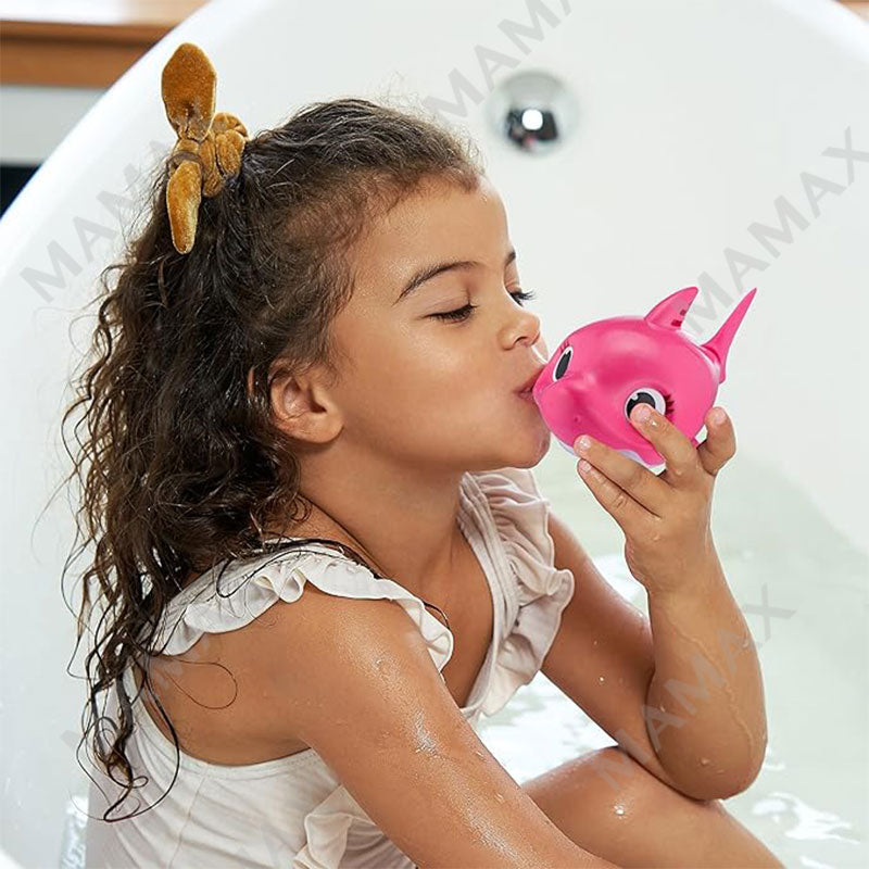 Robo Alive Junior Pink Fong Baby Shark Sing&Swim Bath Toy★Water Activated