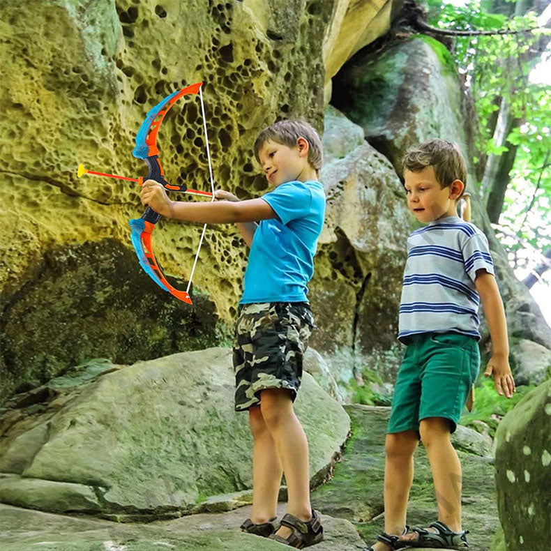 Kids Bow&Arrow Shooting Sports Game Toy Archery Set