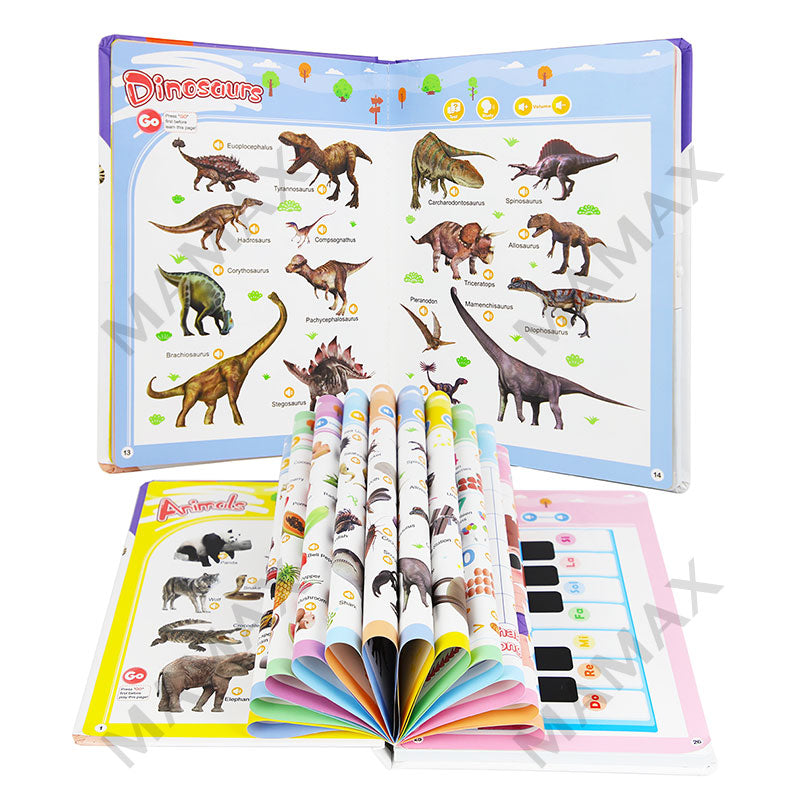 Toddler Audio English Words Sound Book★Touch & Learn