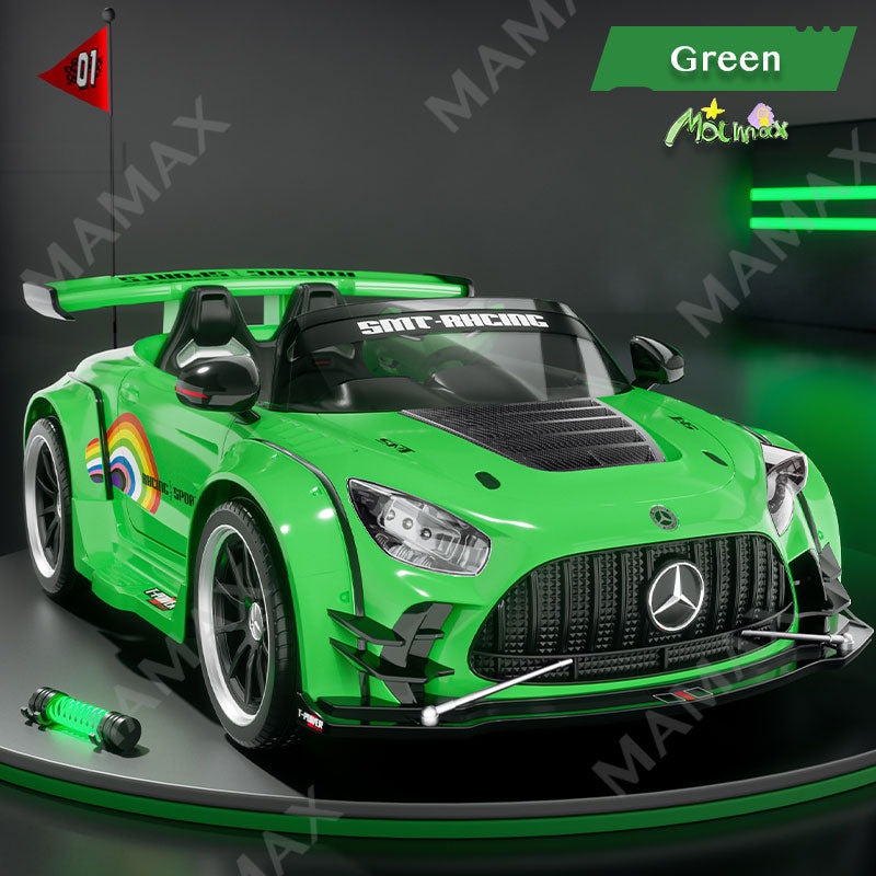 🔥NEW RELEASE🔥24V 2-Seater Super Power Mercedes-Benz AMG GT Kids Electric Ride On Drifting Car With Remote Control