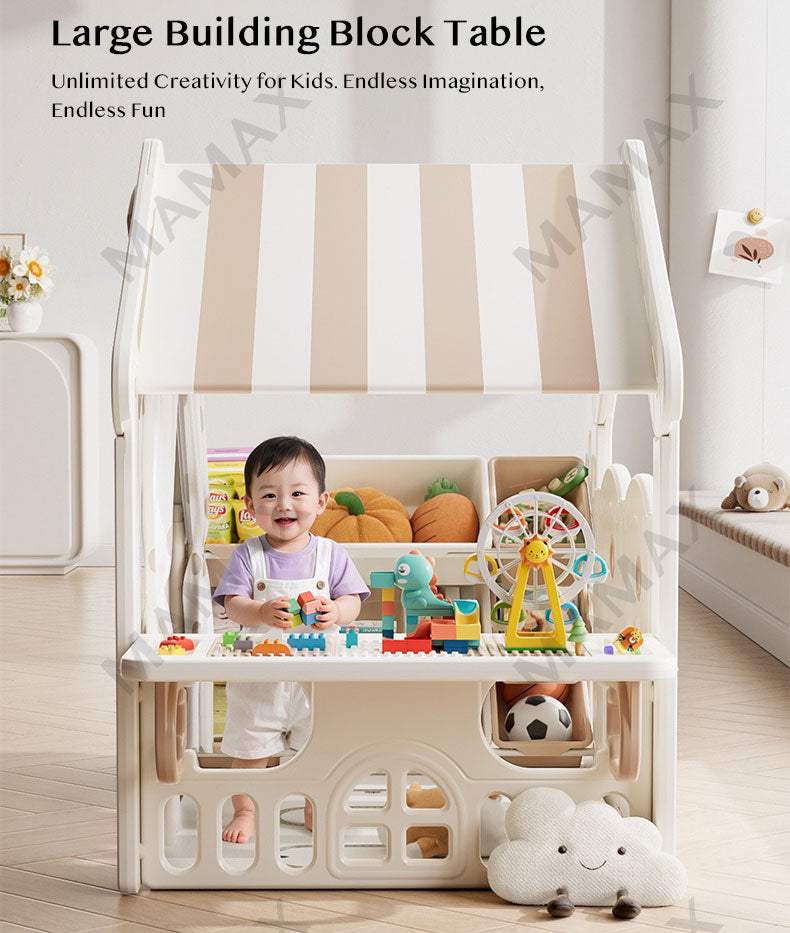 Premium Multi-Functional Kids House Tent Set With Play Mat★