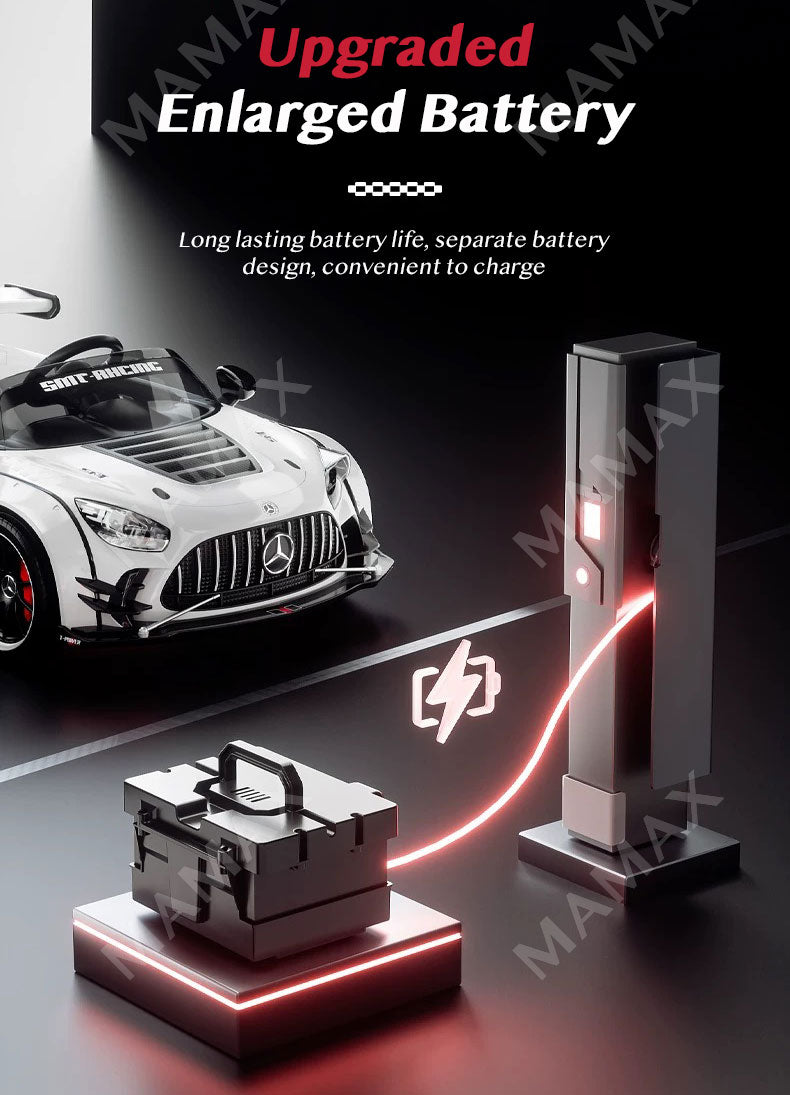 🔥NEW RELEASE🔥24V 2-Seater Super Power Mercedes-Benz AMG GT Kids Electric Ride On Drifting Car With Remote Control