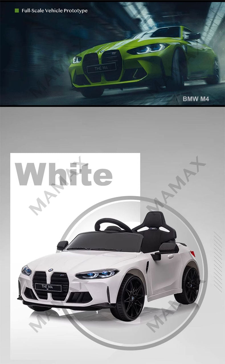 Official licesened BMW M4 Kids Electric Ride On Car