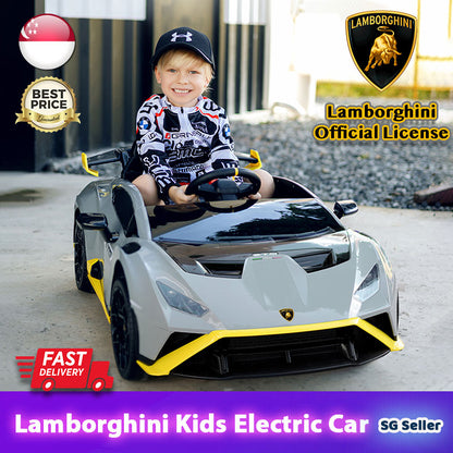 Offical Licensed Lamborghini Kids Electric Car Ride On Toy With Remote Control