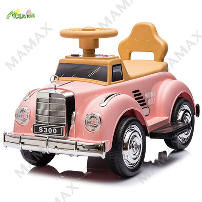 NEW Kids/Toddler Retro Ride On Push Toy Car with Music & LED Lights