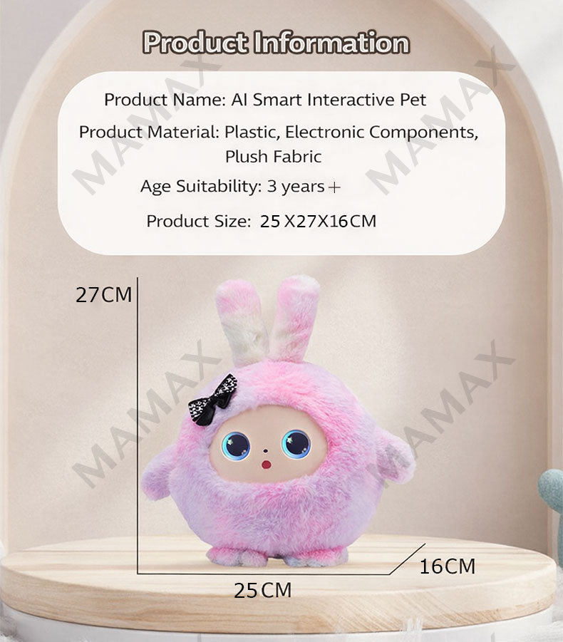AI Talking Interactive Plush Toy Robot for Kids★Smart Voice Chat Learning Toy✅Emotional Companion✅