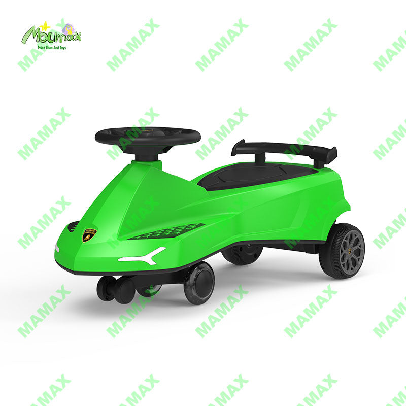 Lamborghini Official Licensed Kids Swing Car★360° Wiggle Ride-On✅