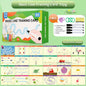 Kids Pen Control Training Card Reusable&Erasable 52 Pages/26 Double Sided Cards