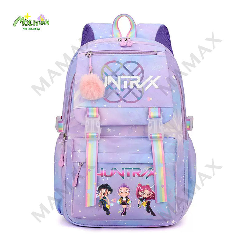 K-Pop Demon Hunters Kids Student School Backpack★Large Capacity✅Lightweight✅