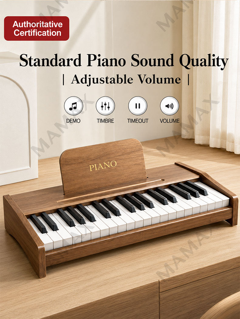 Premium 37 Keys Wooden Electronic Piano for Kids★