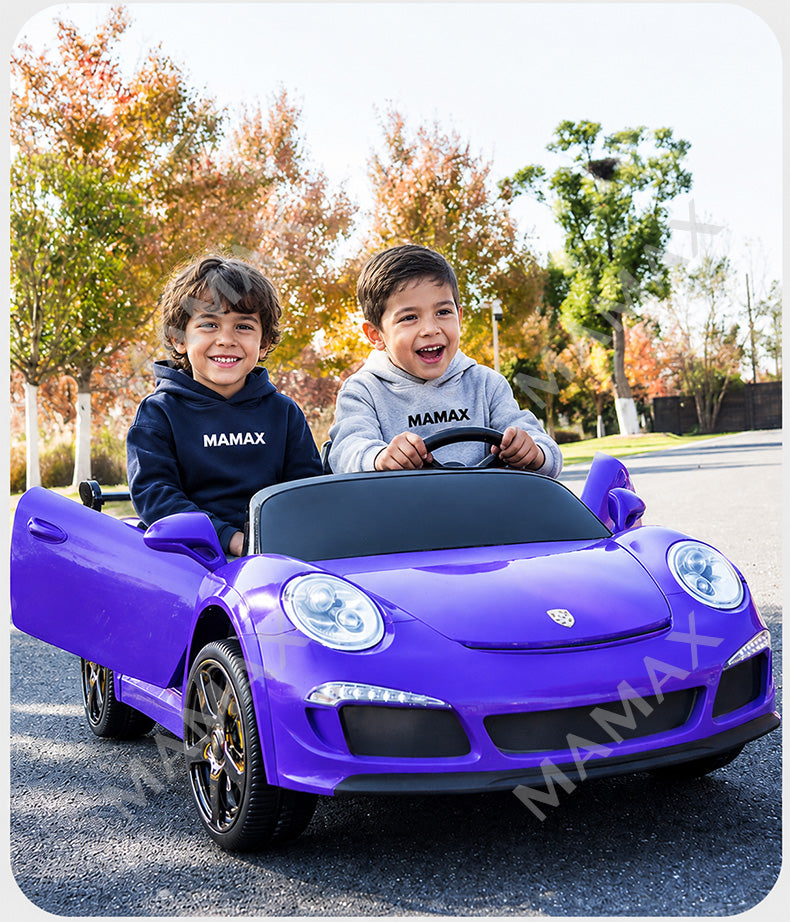 MAMAX🔥NEW🔥2-Seater Official Licensed Porsche RUF CTR3 Kids Electric Ride On Toy Car★