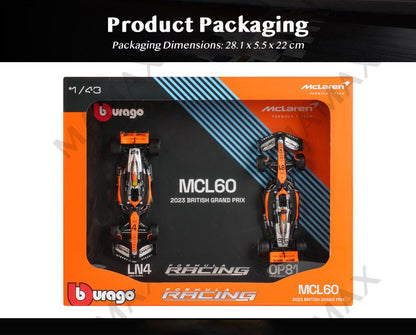 2in1 1:43 Premium Collector's Edition F1 Car Model Series 2023 Toy Gift Set★NEW Packaging★
