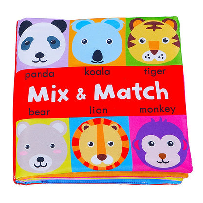 Mix&Match Activity Baby Cloth Plush Book