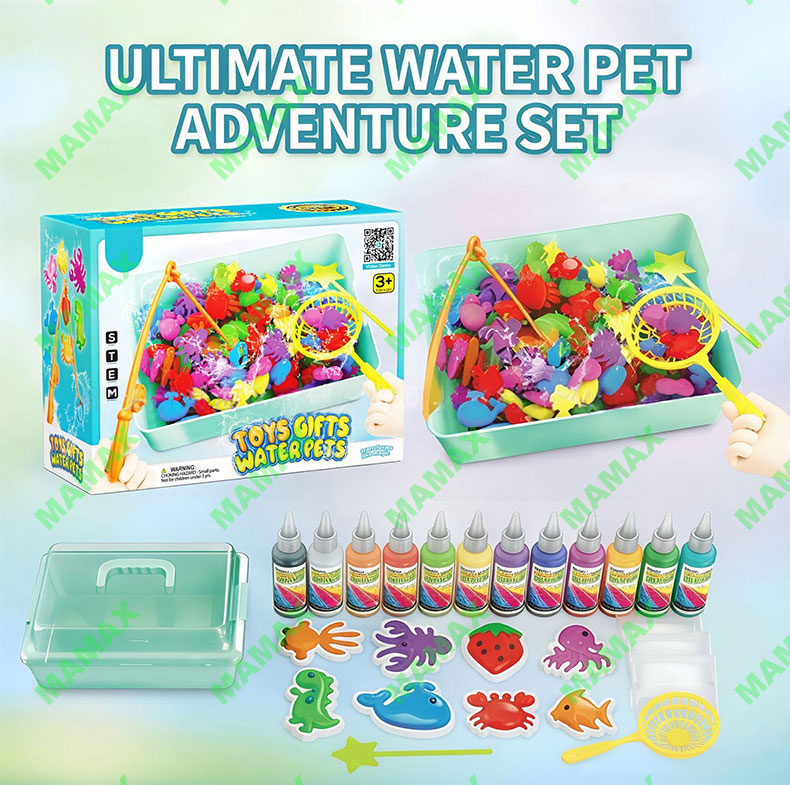 35PCS STEM Magic Water Elf Fishing Set