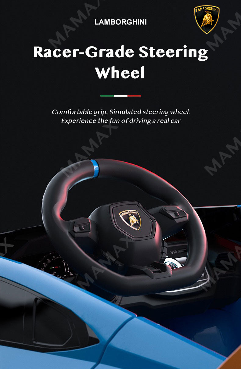 Offical Licensed Lamborghini Kids Electric Car Ride On Toy With Remote Control