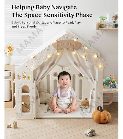 Premium Multi-Functional Kids House Tent Set With Play Mat★