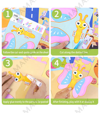 MAMAX【SG Ready Stock】Scissor Skills Activity Book Set for Kids★