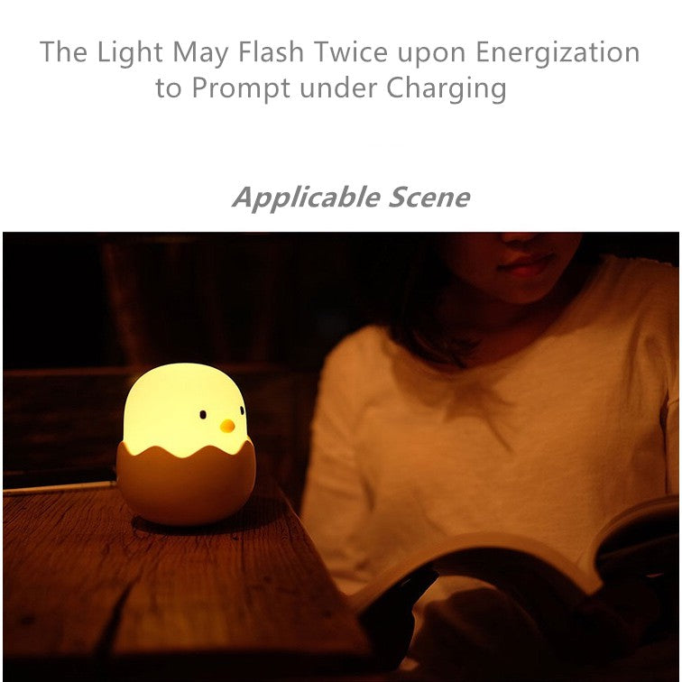 Eggshell Chicken Emotional Night Light