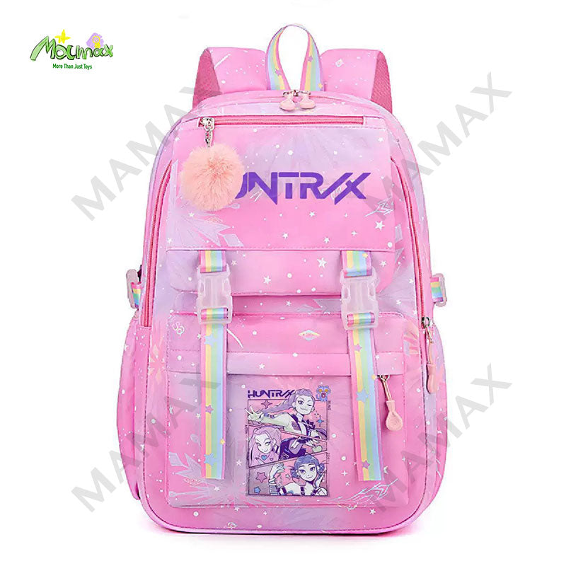 K-Pop Demon Hunters Kids Student School Backpack★Large Capacity✅Lightweight✅