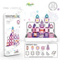 Themed Mini Magnetic Tiles Set 32/35Pcs★Portable Tin Box