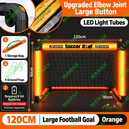 MAMAX【SG Ready Stock】120CM Foldable Kids Football Goal Soccer Goal Net With Storage Bag★