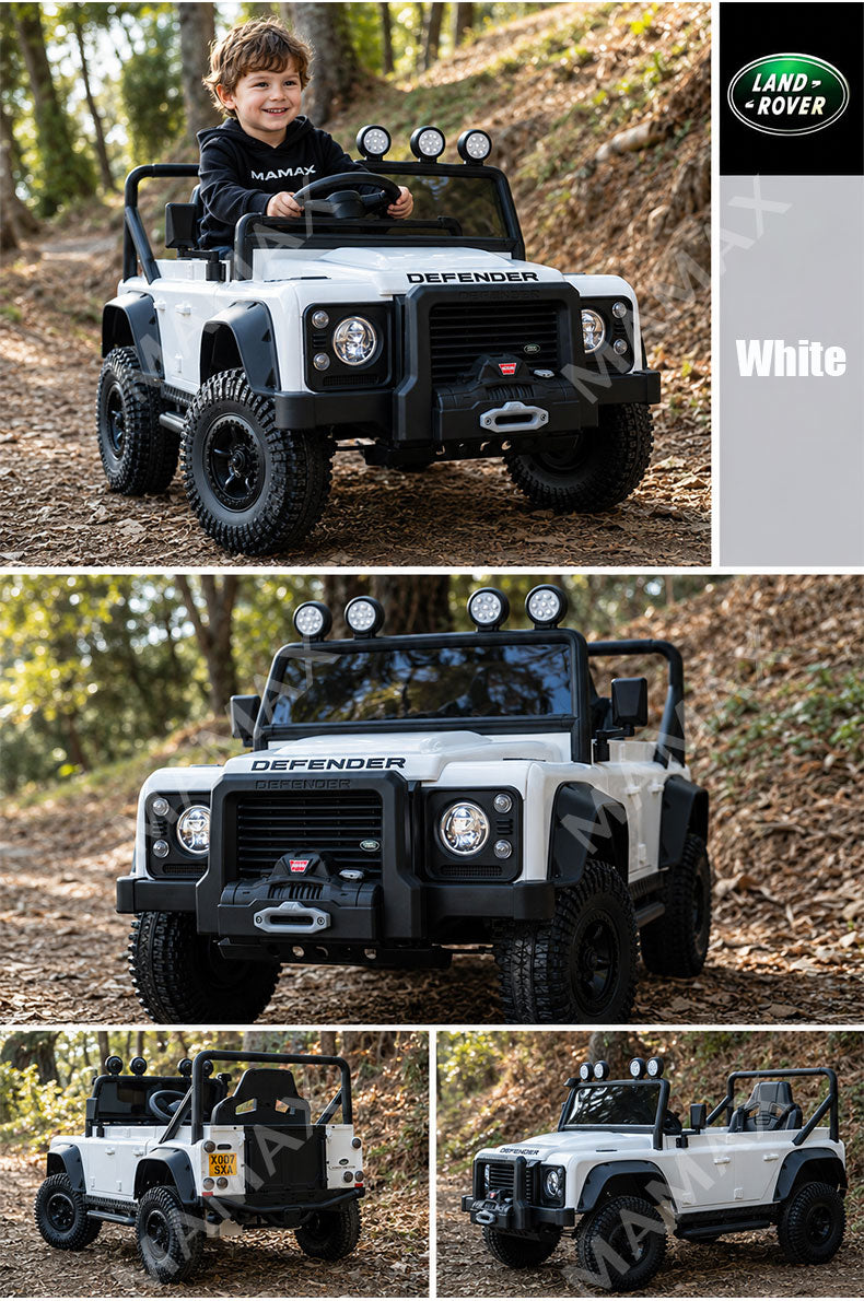 MAMAX🔥NEW🔥Officially Licensed Land Rover Defender Kids Ride On Car★