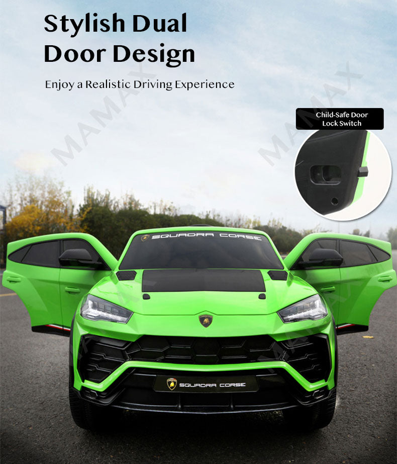 Large Size Kids Lamborghini Urus Licensed Electric Ride On 4WD Car With Remote Control