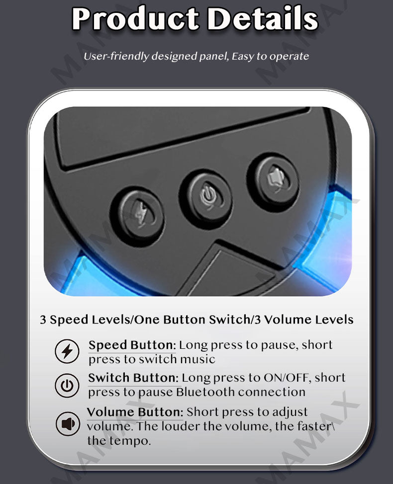 SG Stock】Upgraded Kids Smart Rechargeable Bluetooth Music Boxing