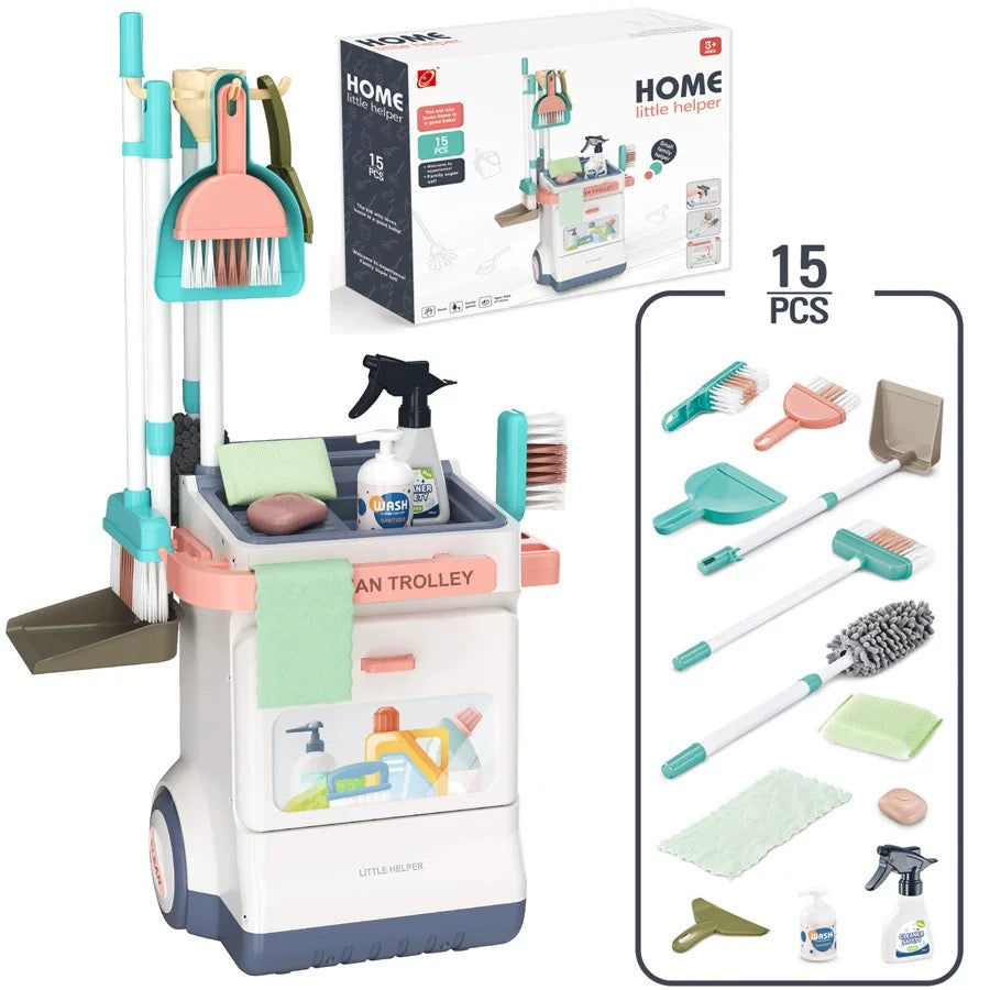 Kids Pretend Play Toy Playset★Medical/Doctor√Cleaning Theme with Vacuum Cleaners√Supermarket/Shopping Theme√