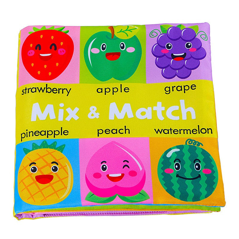 Mix&Match Activity Baby Cloth Plush Book