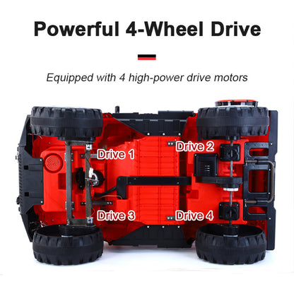 Kids Electric Police/Fire Engine Off-Road Vehicle