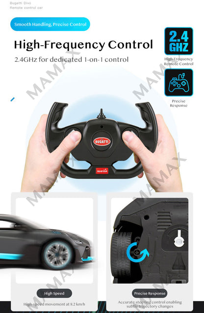 Official Lisenced 1/14 Scale Bugatti Divo High Speed Remote Control Car