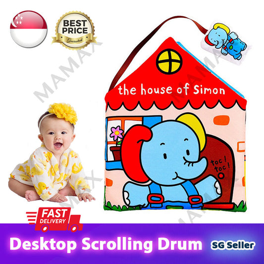 The House Of Simon 3D Baby Washable Fabric Book