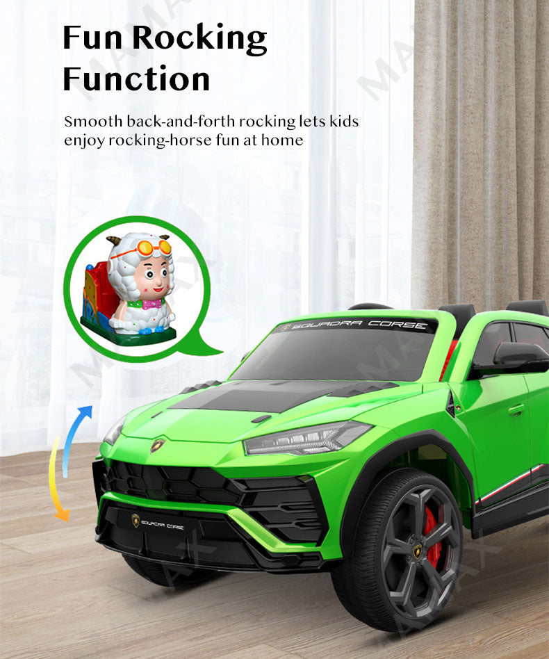 Large Size Kids Lamborghini Urus Licensed Electric Ride On 4WD Car With Remote Control