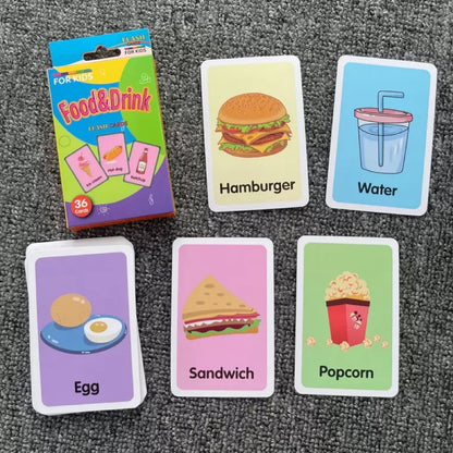 Early Learning Flash Cards for Toddler & Babies