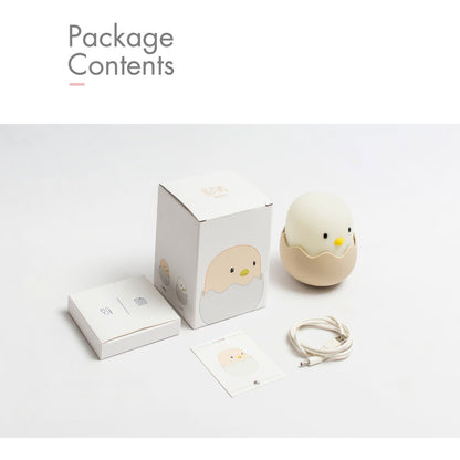 Eggshell Chicken Emotional Night Light