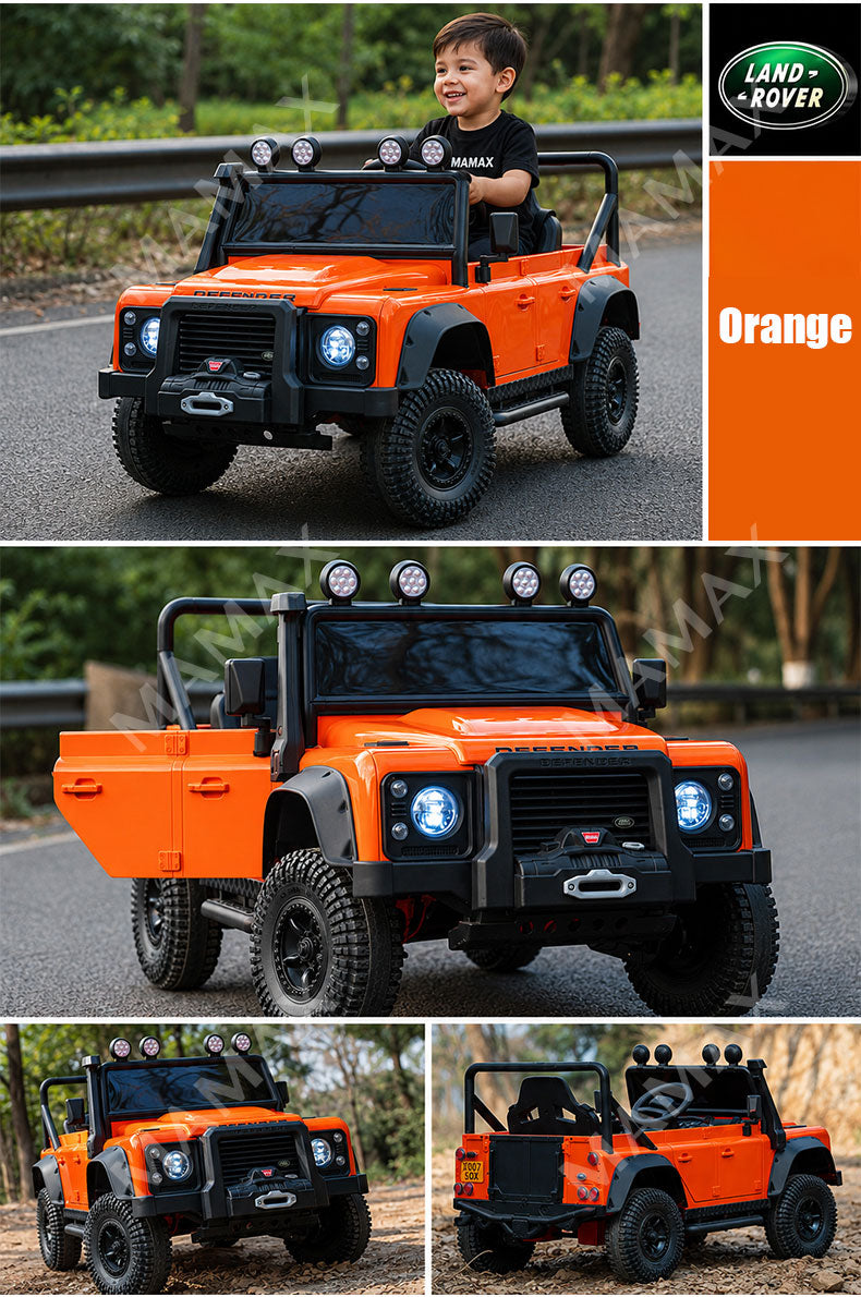 MAMAX🔥NEW🔥Officially Licensed Land Rover Defender Kids Ride On Car★