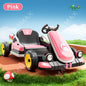 🎉NEW🎉24V Kids Electric Mario Drfiting Retractable-Length Go-Kart With Remote Control➕Music➕LED Lighting★