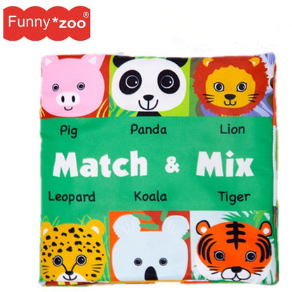 Mix&Match Activity Baby Cloth Plush Book