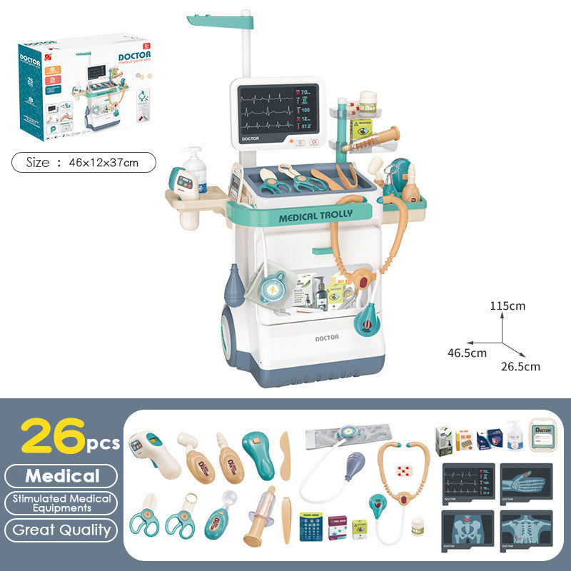 Kids Pretend Play Toy Playset★Medical/Doctor√Cleaning Theme with Vacuum Cleaners√Supermarket/Shopping Theme√